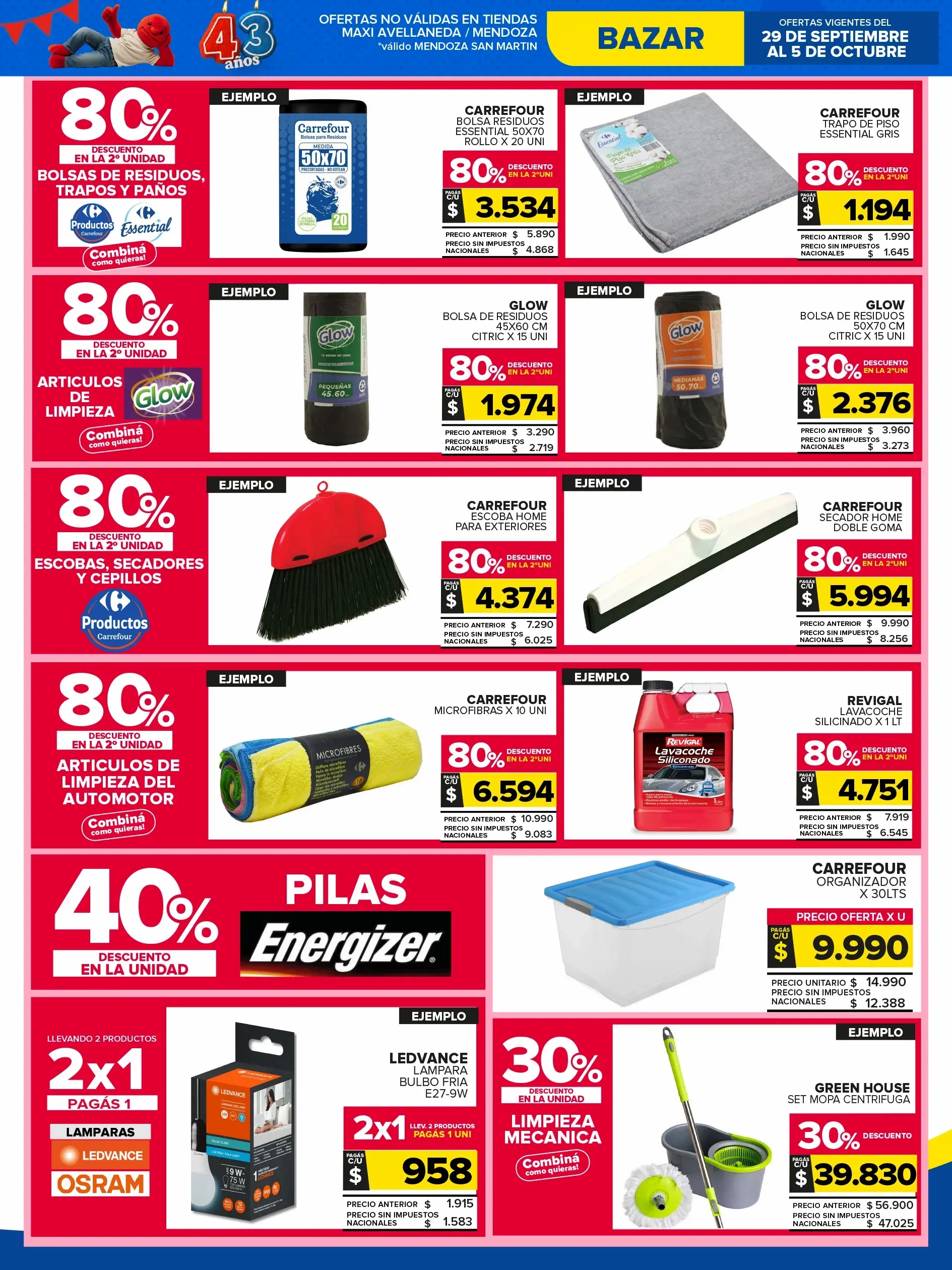 Ofertas de Carrefour Maxi Ofertas 29 de septiembre al 6 de octubre 2025 - Página 4 del catálogo