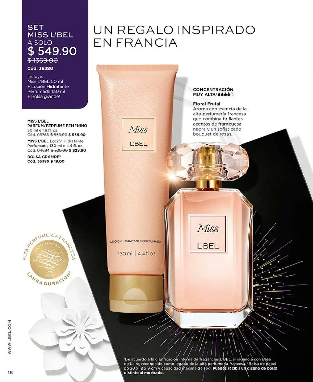 Catálogo de Catalogo L'Bel 1 de abril al 6 de mayo 2026 - Pagina 18