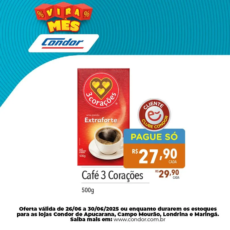 Encarte de Folhetos Supermercados Condor 26 de junho até 30 de junho 2025 - Pagina 7