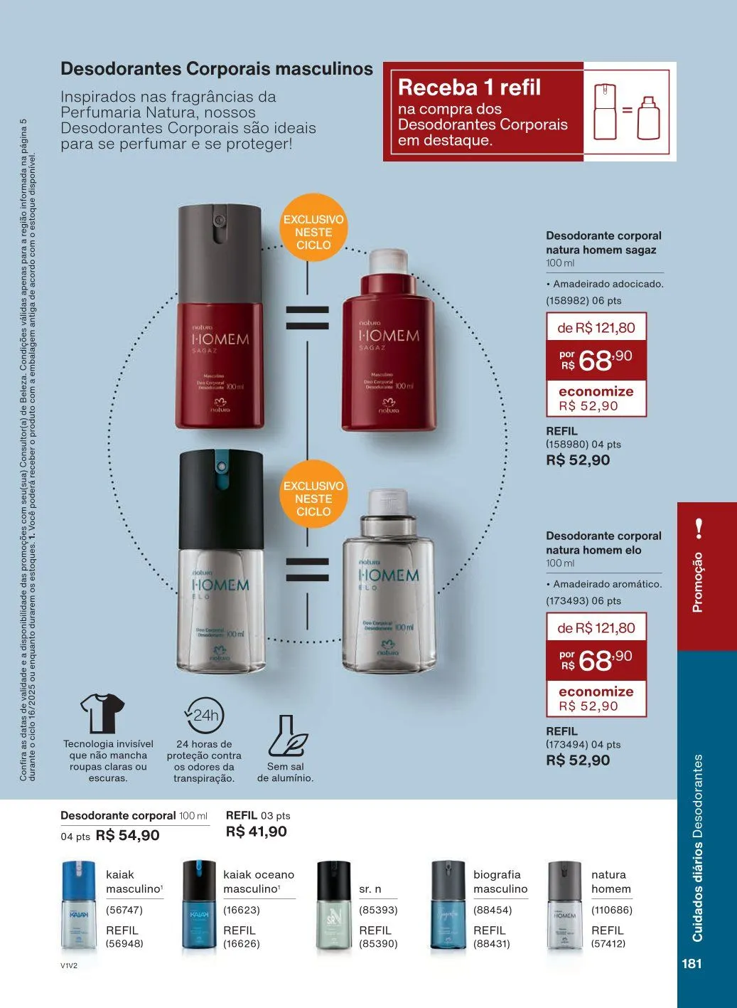 Encarte de Natura Ofertas 1 de outubro até 31 de outubro 2025 - Pagina 181