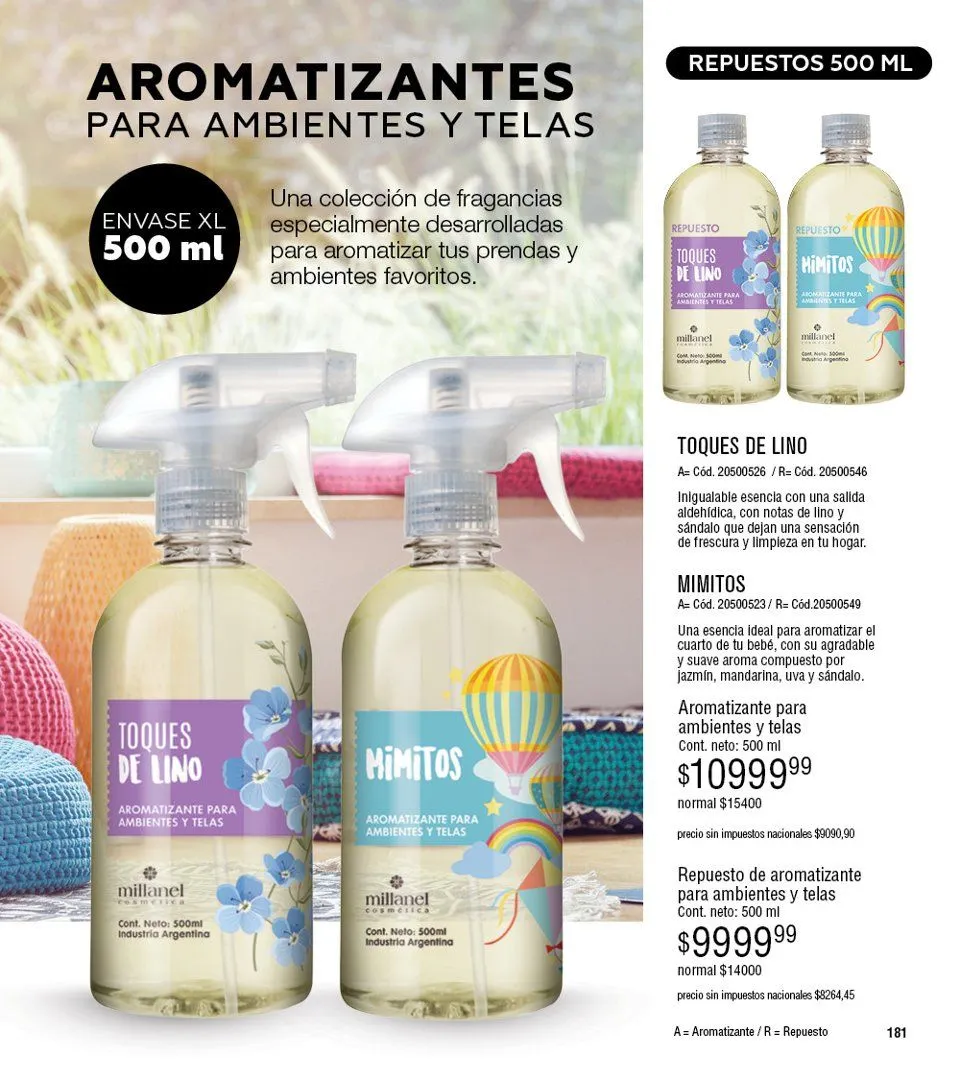 Ofertas de Catalogo Millanel 20 de octubre al 10 de noviembre 2025 - Página 181 del catálogo
