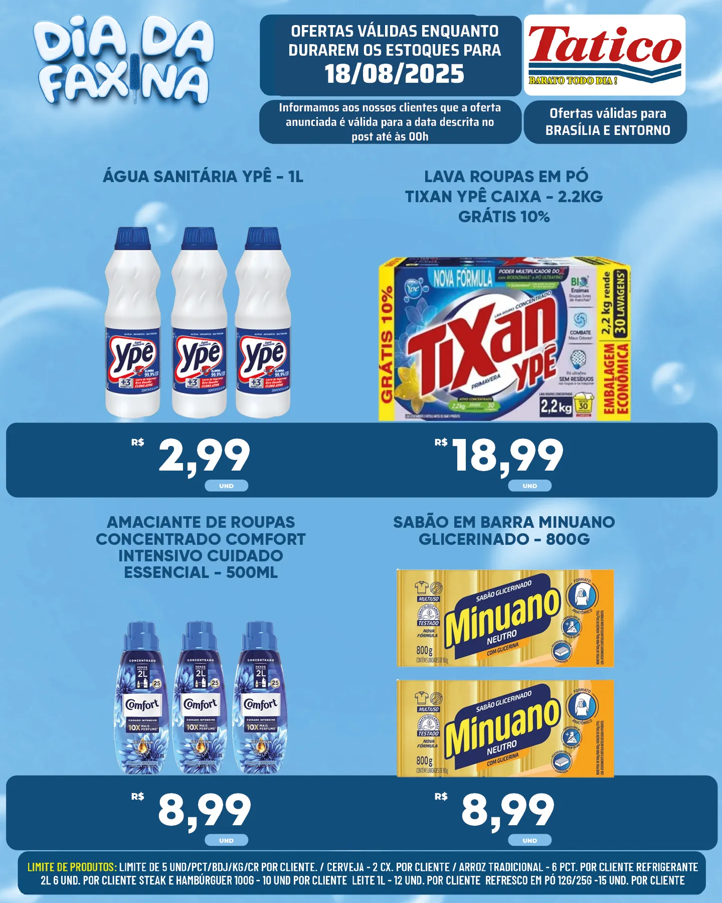 Encarte de Folhetos Tatico 18 de agosto até 19 de agosto 2025 - Pagina 2