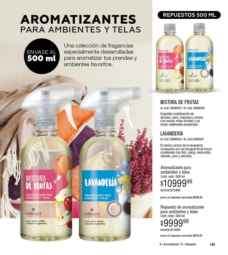 Ofertas de Catalogo Millanel 20 de octubre al 10 de noviembre 2025 - Página 183 del catálogo