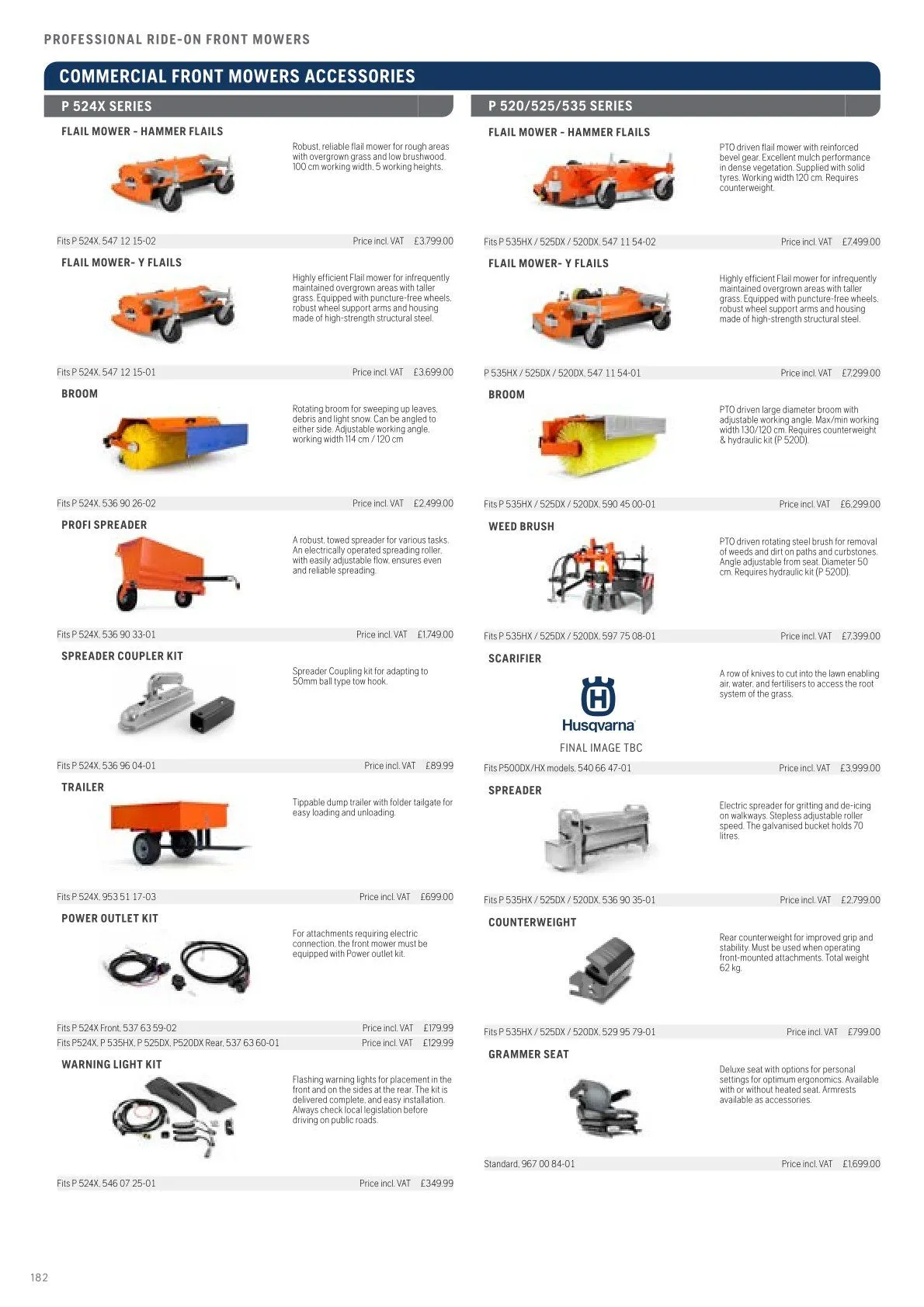Husqvarna catalogues  von 13. Februar bis 28. Februar 2026 - Flugblätt seite  184
