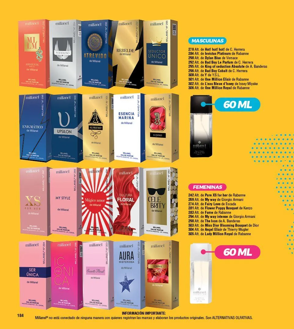 Ofertas de Catalogo Millanel 20 de octubre al 10 de noviembre 2025 - Página 184 del catálogo