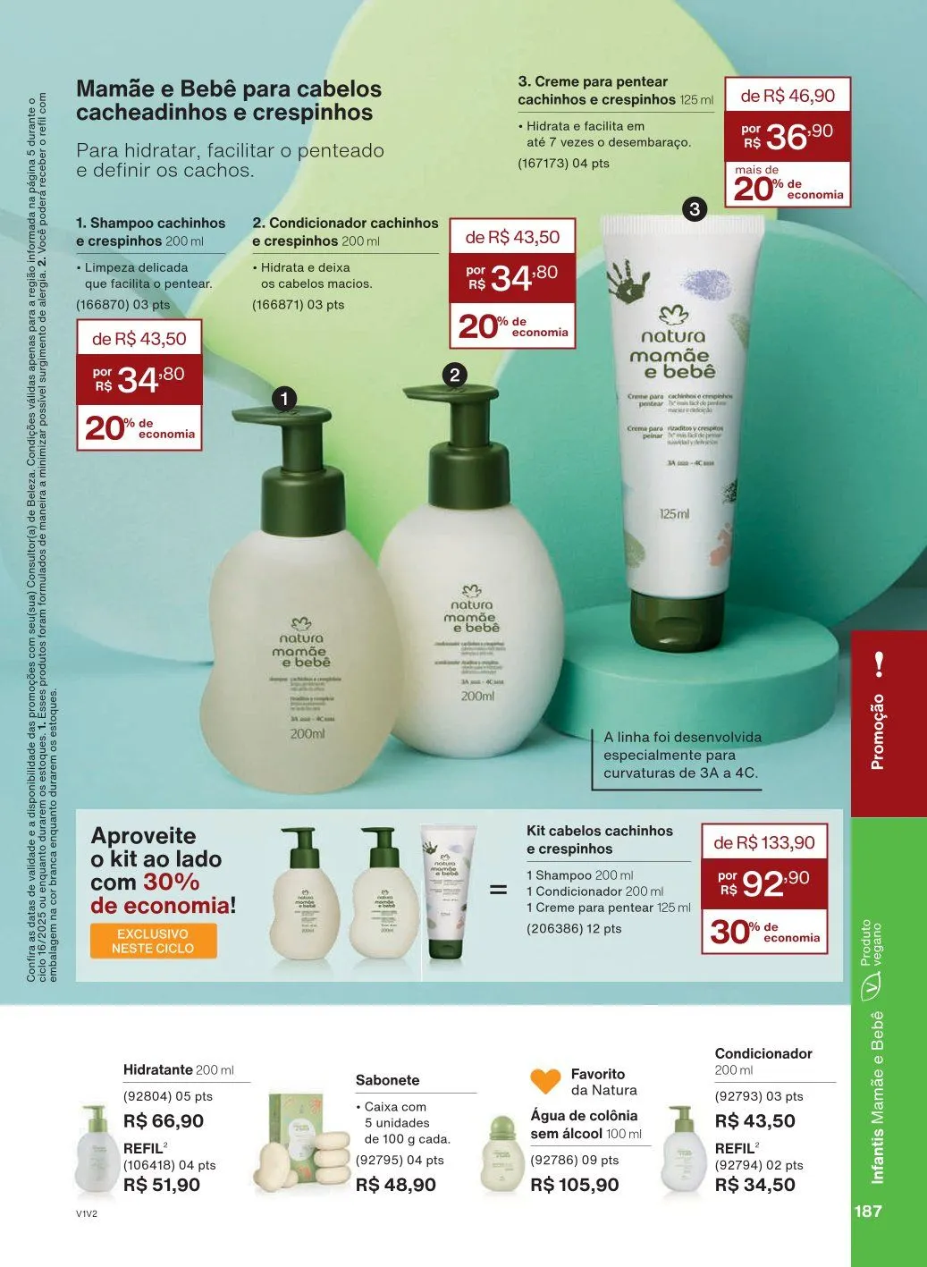 Encarte de Natura Ofertas 1 de outubro até 31 de outubro 2025 - Pagina 187