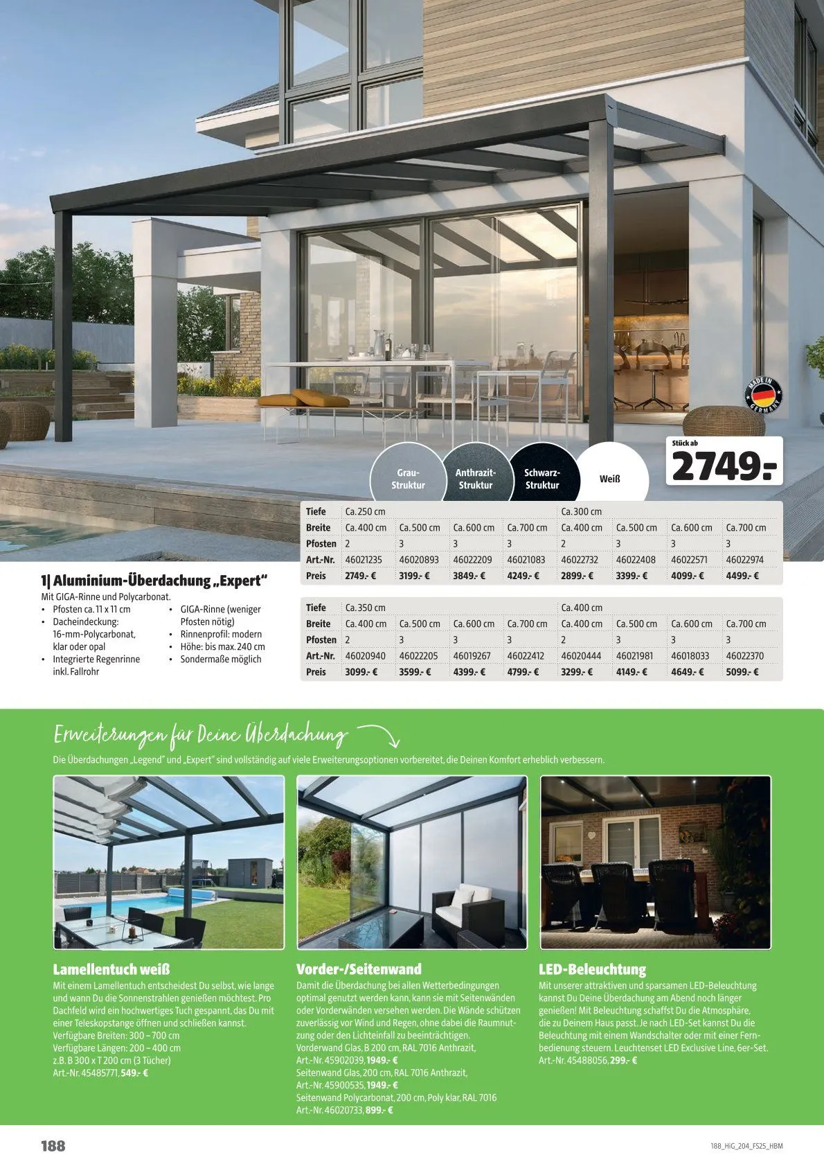 Hagebau Prospekt von 21. Mai bis 31. Dezember 2025 - Prospekt seite 167