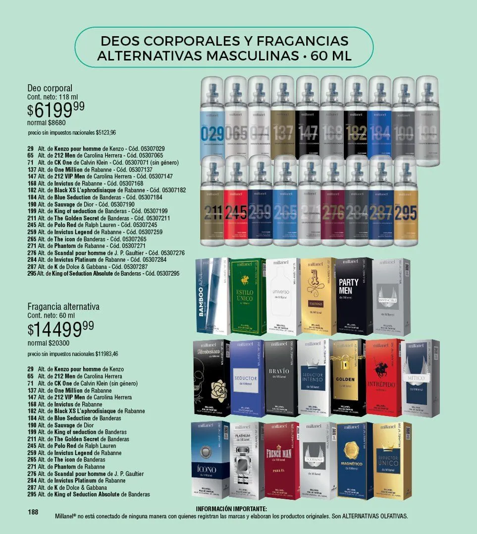 Ofertas de Ofertas Millanel  30 de marzo al 26 de abril 2026 - Página 188 del catálogo