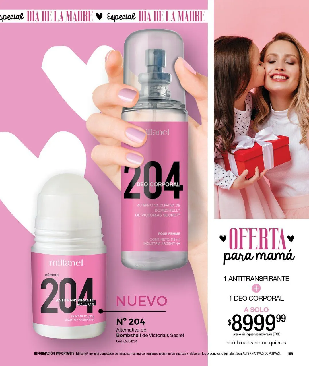 Ofertas de  Ofertas Millanel 15 de septiembre al 19 de octubre 2025 - Página 189 del catálogo