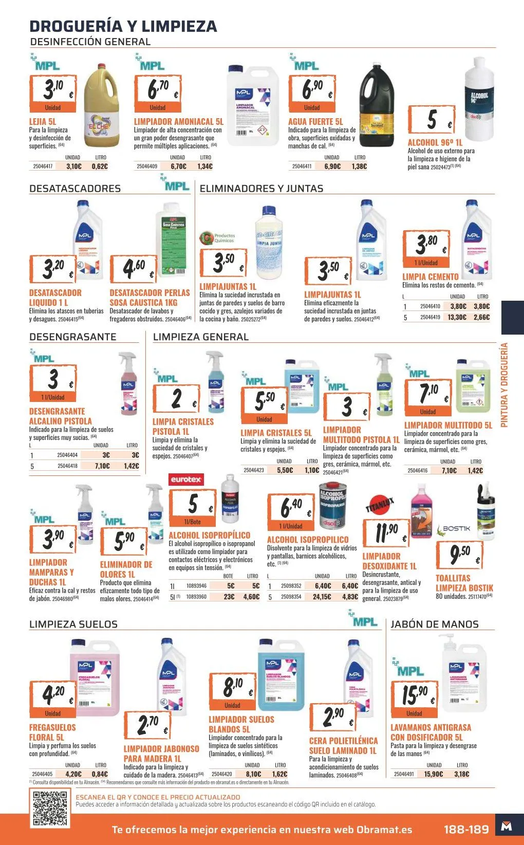 Catálogo de ofertas de OBRAMAT 7 de mayo al 31 de diciembre 2026 - Página 189