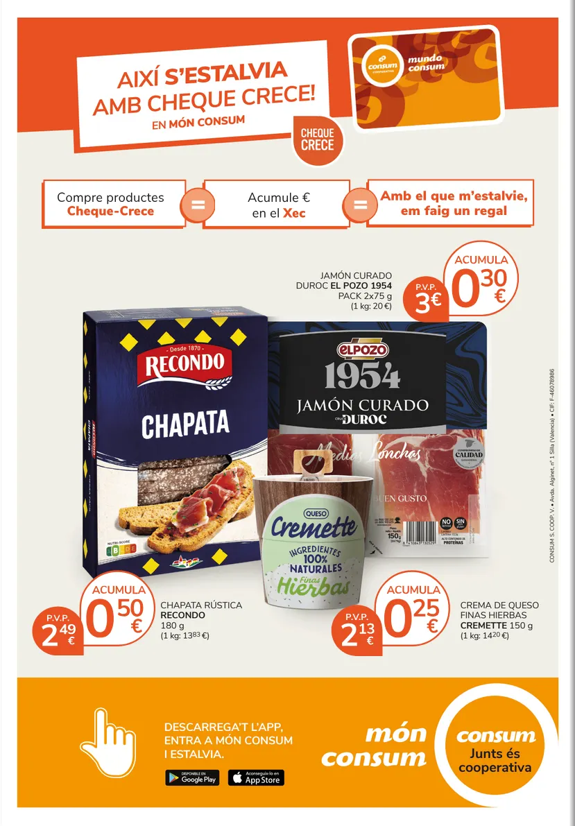 Catálogo de Consum Ofertas 26 de marzo al 22 de abril 2026 - Página 19