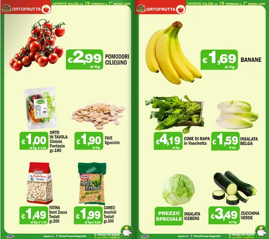 Volantini Primo Prezzo da 19 febbraio a 1 marzo di 2026 - Pagina del volantino 19