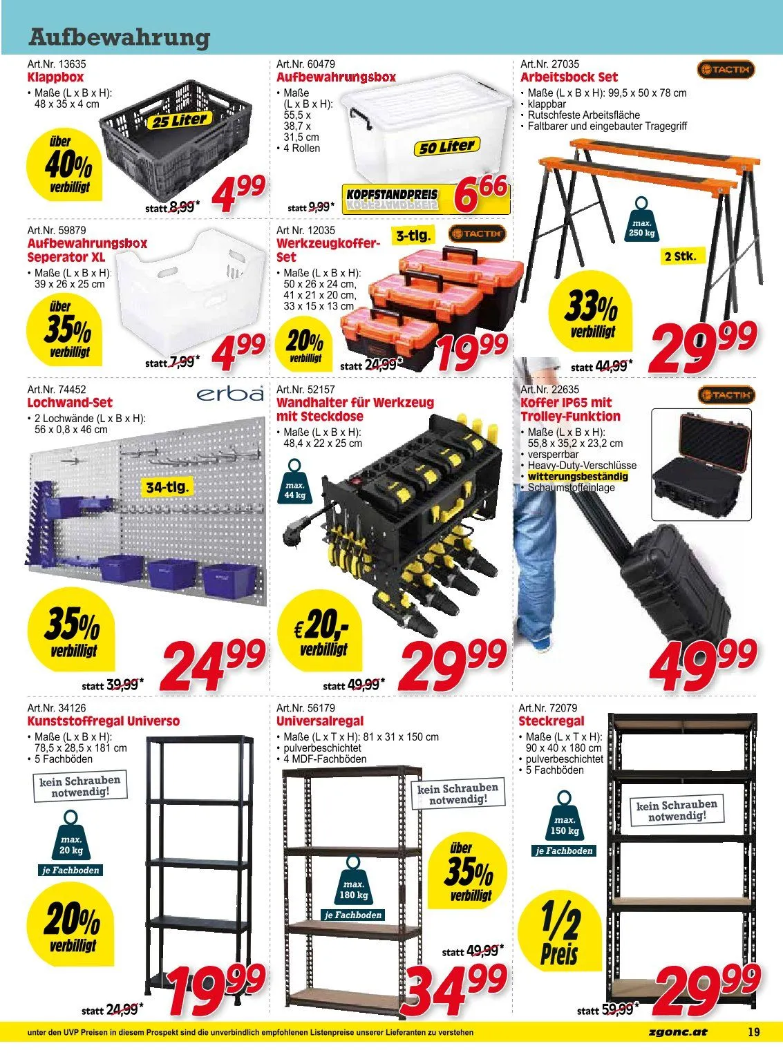 Zgonc Flugblatt von 5. März bis 16. März 2025 - Flugblätt seite 19