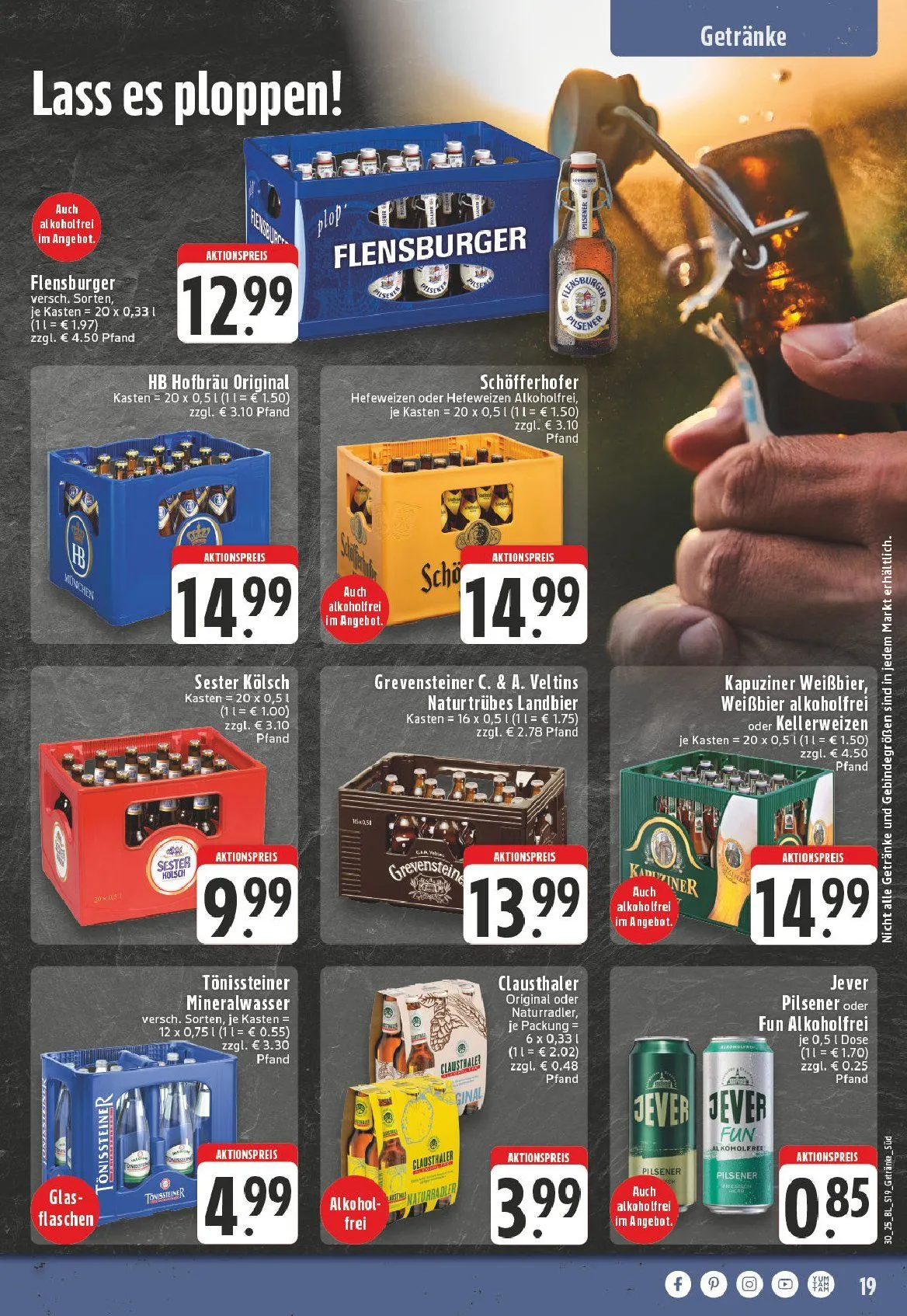 Edeka Prospekte von 21. Juli bis 26. Juli 2025 - Prospekt seite 19