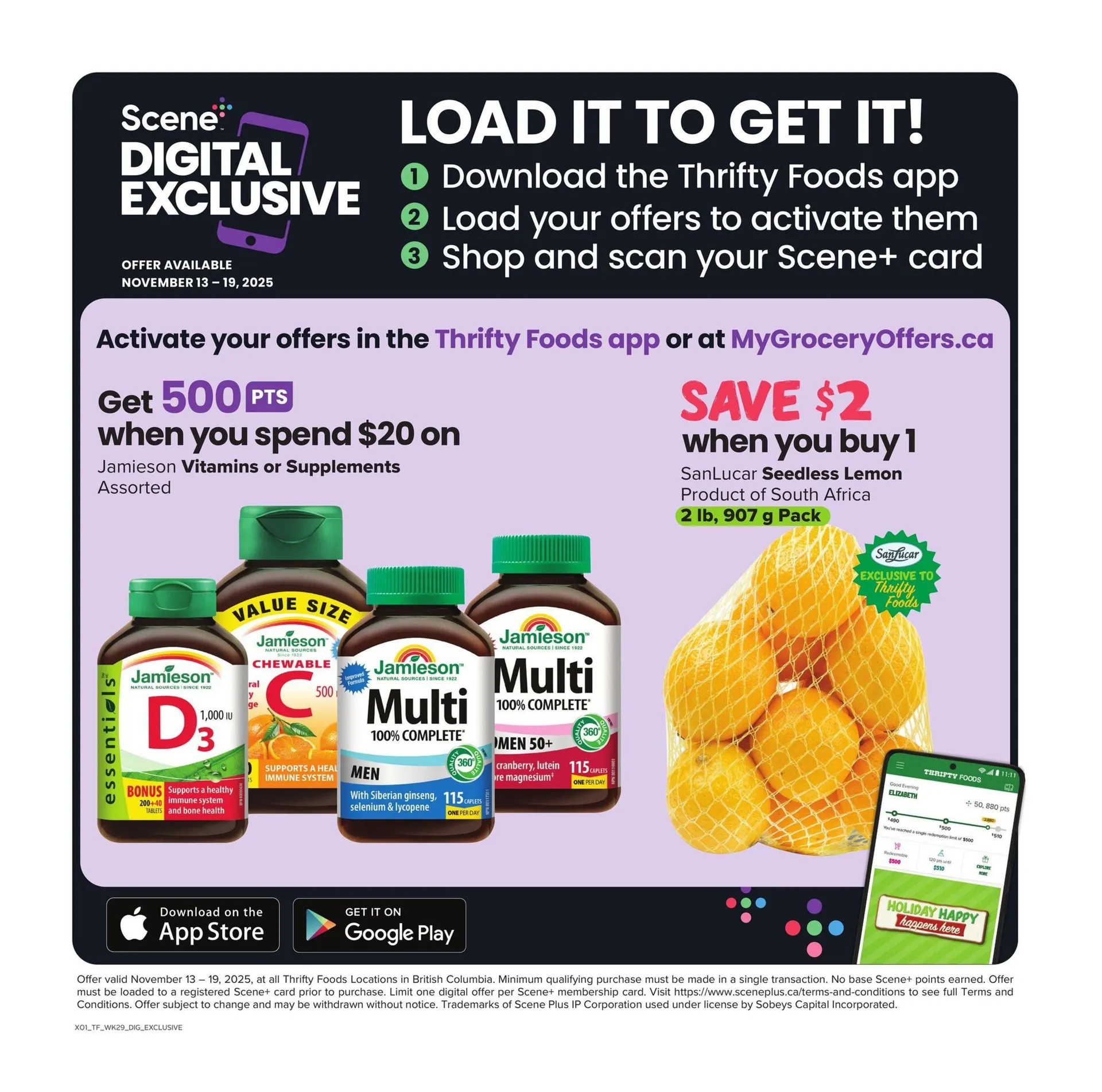 Thrifty Foods Sales from November 13 to November 19 2025 - flyer page 19