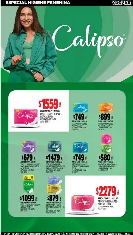 Ofertas de Ofertas Yaguar 28 de julio al 3 de agosto 2025 - Página 18 del catálogo