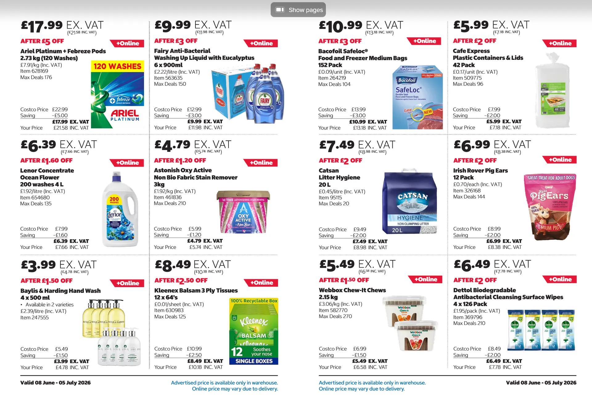 Costco Offers from 22 June to 5 July 2026 - Catalogue Page 16