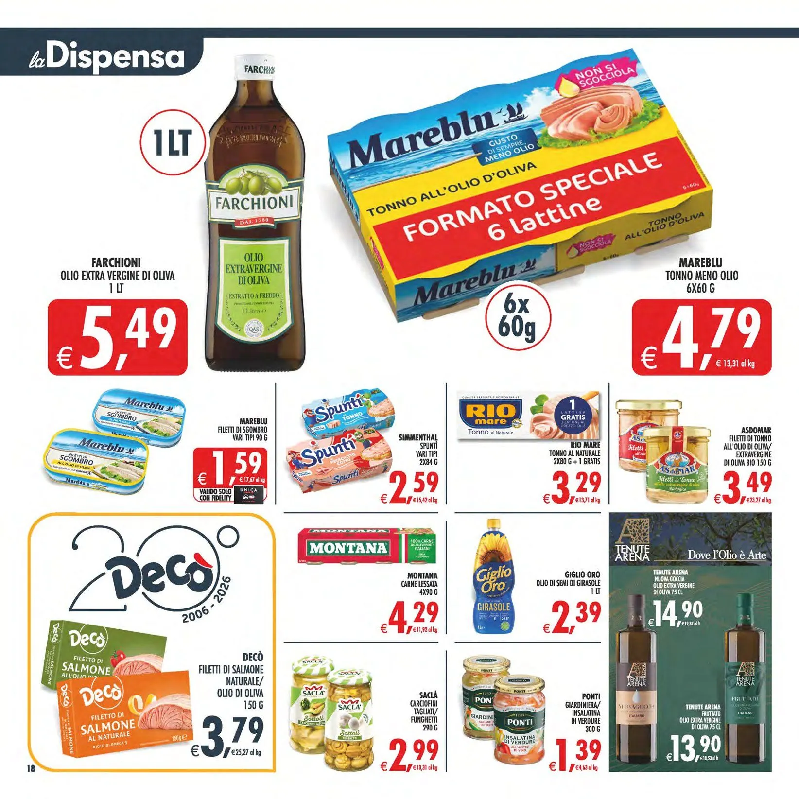 Volantini Deco Supermercati da 17 marzo a 26 marzo di 2026 - Pagina del volantino 19