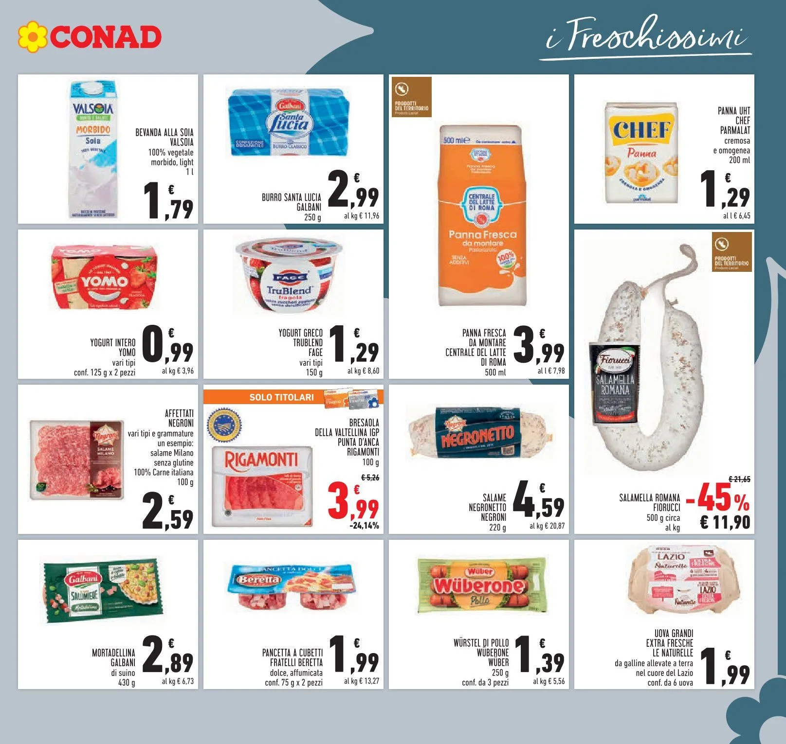  Sapori & Dintorni Conad da 10 dicembre a 26 dicembre di 2025 - Pagina del volantino 19