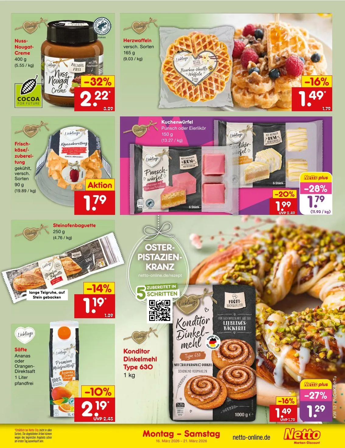  Netto Marken-Discount Prospekte von 16. März bis 21. März 2026 - Prospekt seite 19