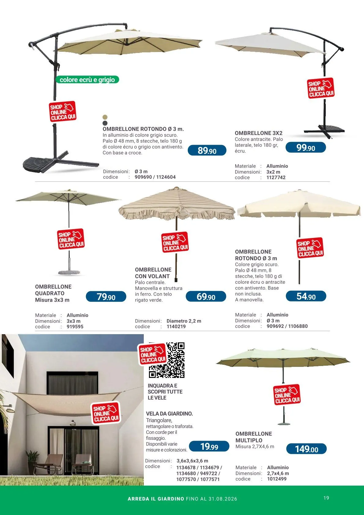  Volantini Cfadda da 8 aprile a 31 agosto di 2026 - Pagina del volantino 19