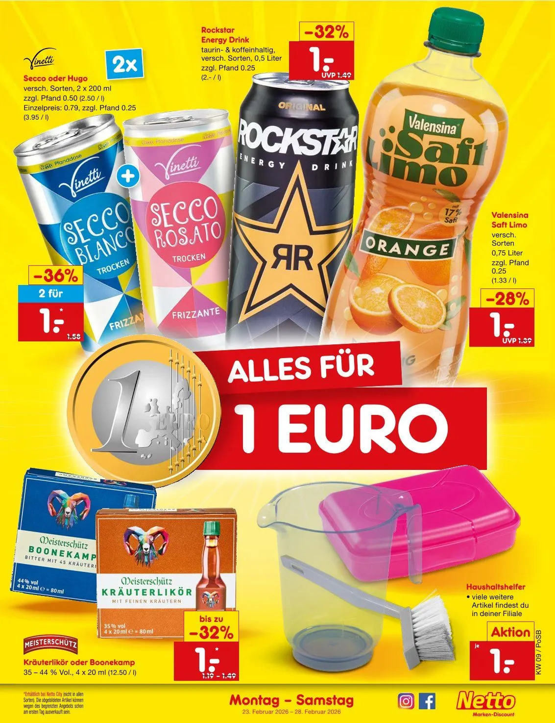 Netto Marken-Discount Prospekte von 2. März bis 7. März 2026 - Prospekt seite 19