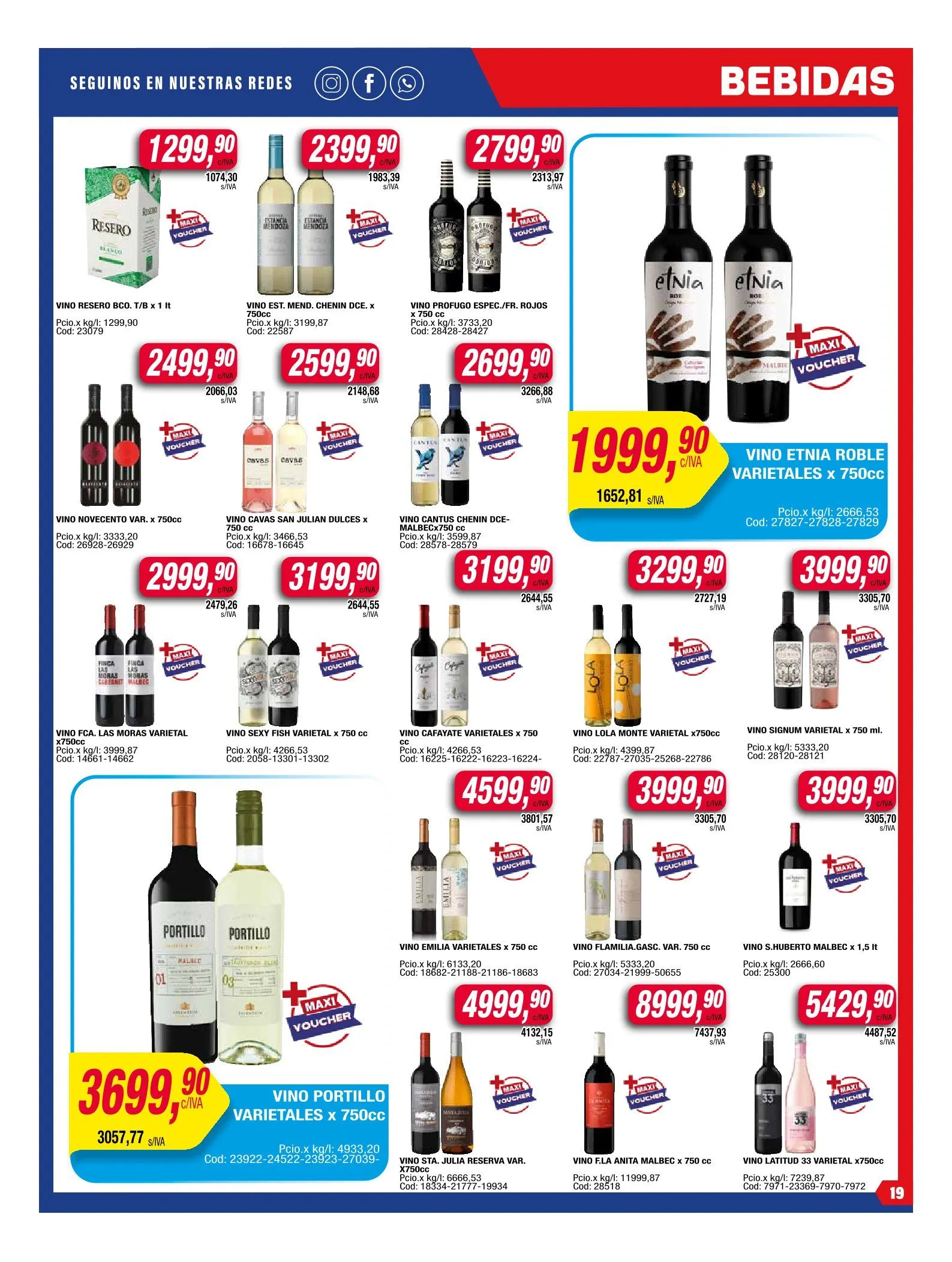 Ofertas de Ofertas Maxiconsumo 4 de agosto al 10 de agosto 2025 - Página 19 del catálogo