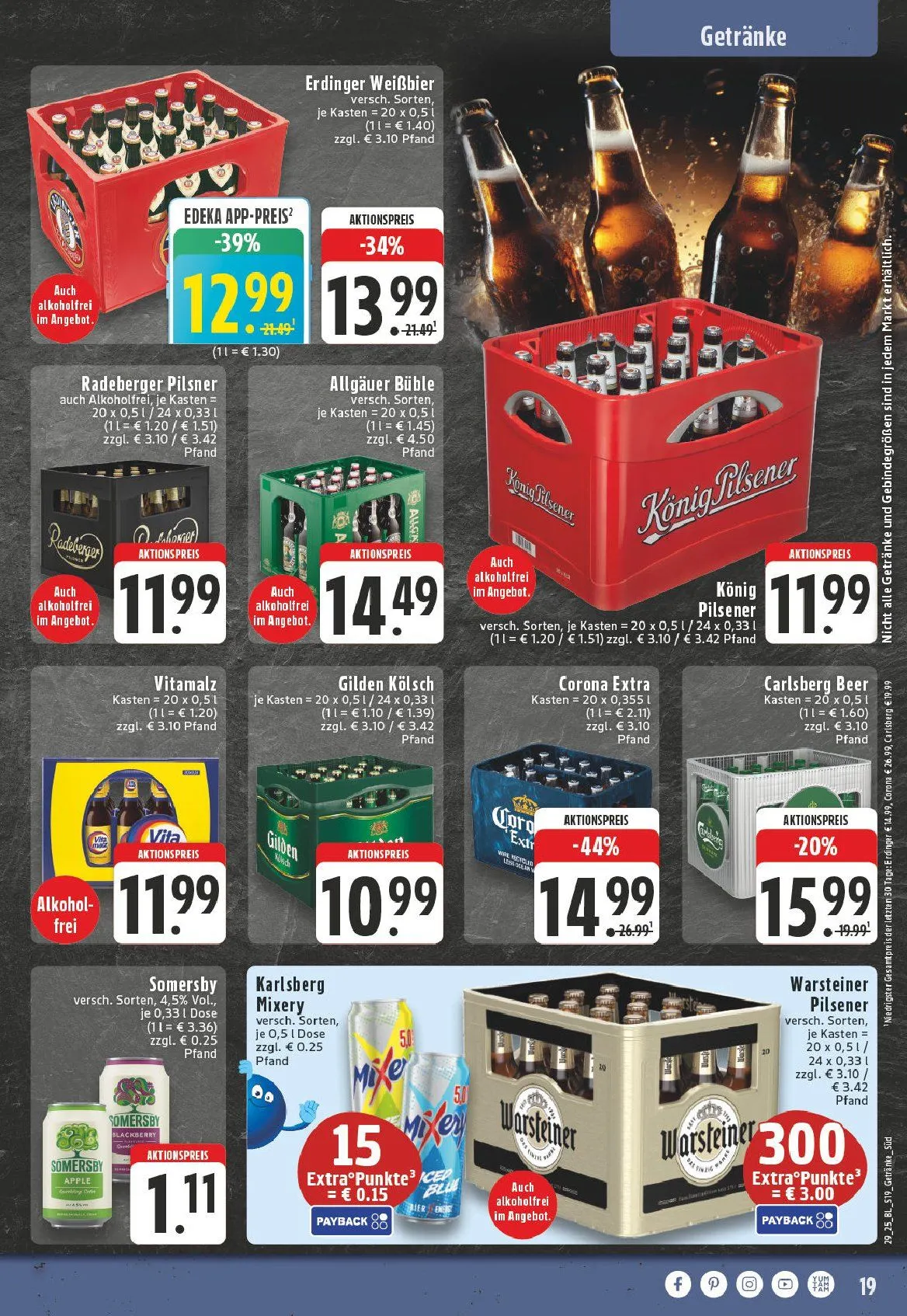 Edeka Prospekte - Aktuelle Angebote von 14. Juli bis 18. Juli 2025 - Prospekt seite 19