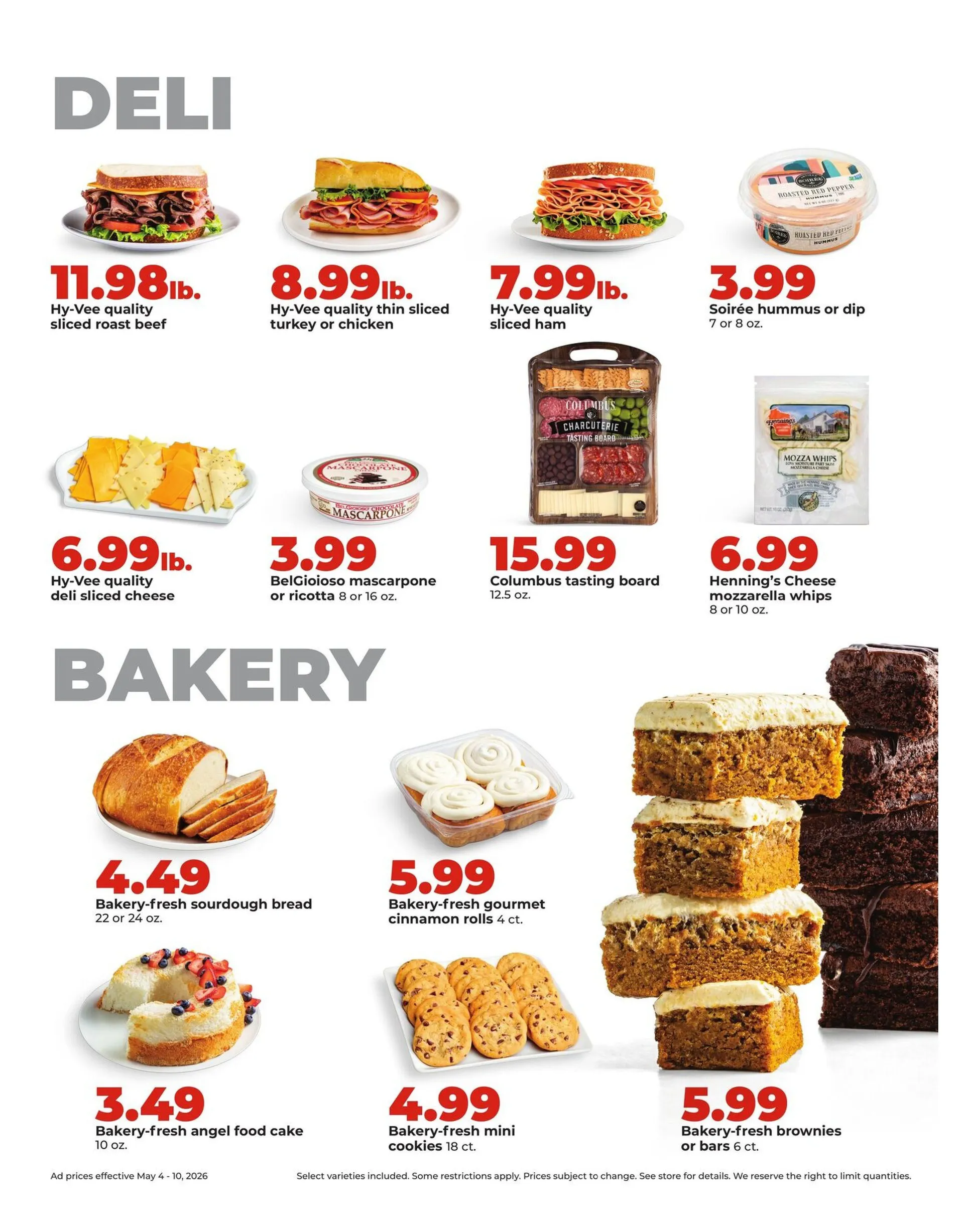 Weekly promotion  HyVee Sales spanning from May 4 to May 10 2026 - Page 18 for Catalogue 365