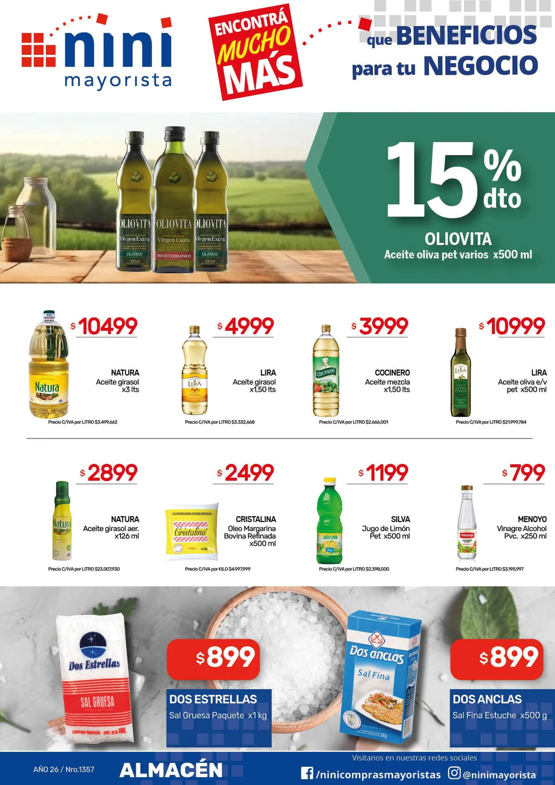 Ofertas de  Nini Mayorista Ofertas 27 de abril al 3 de mayo 2026 - Página 19 del catálogo
