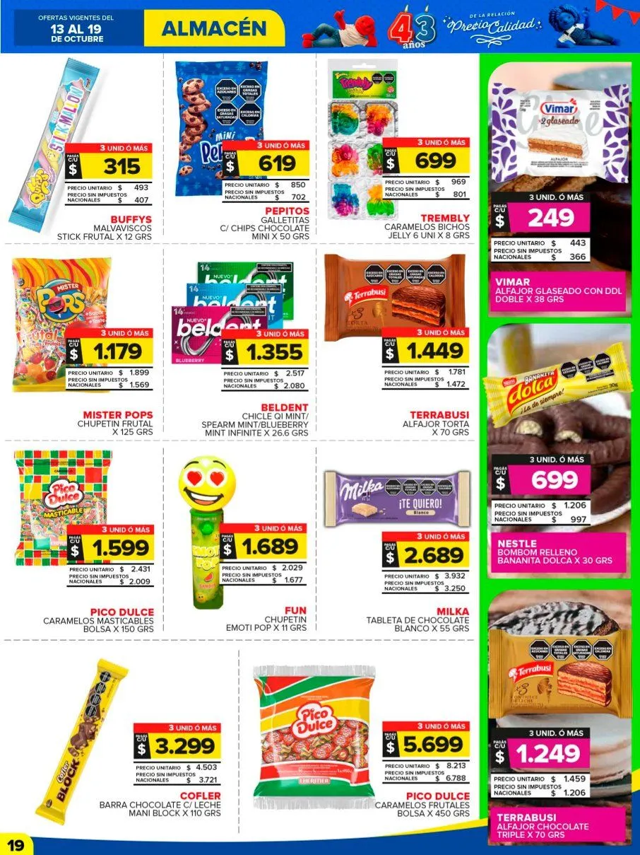 Ofertas de Ofertas Carrefour Maxi  13 de octubre al 20 de octubre 2025 - Página 19 del catálogo