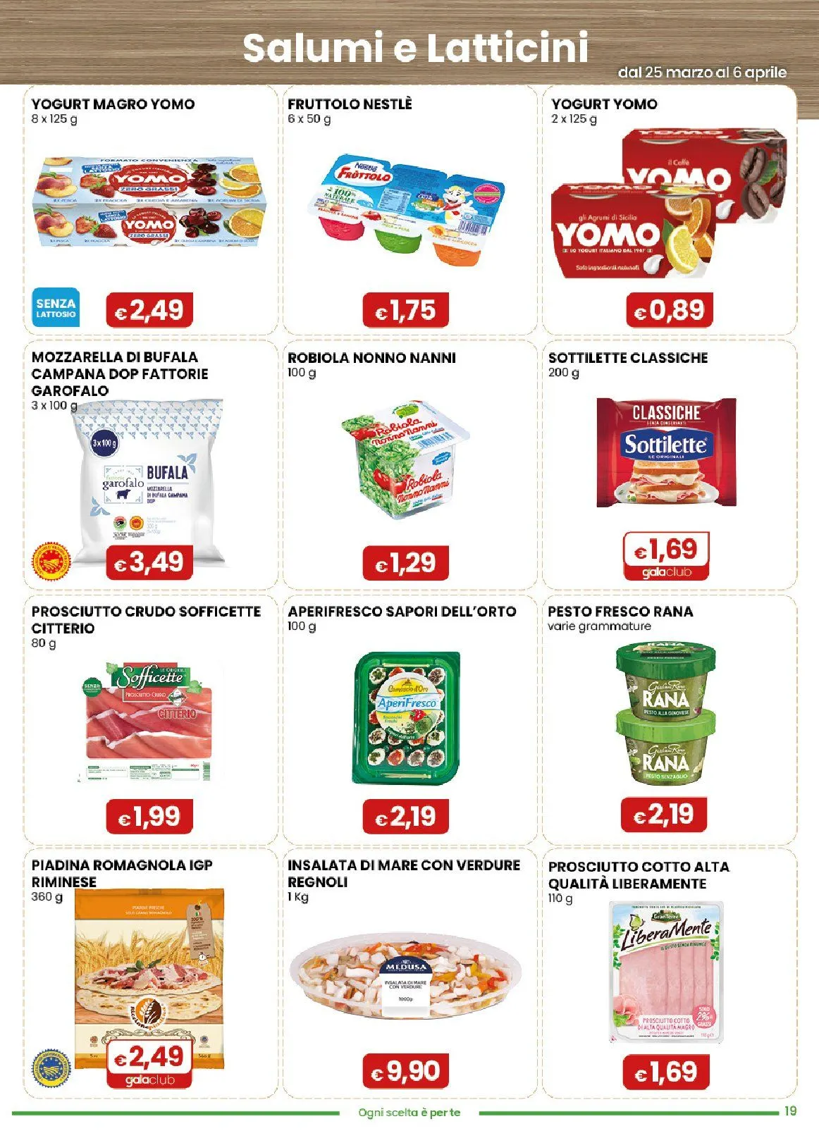 Volantini Gala Supermercati da 25 marzo a 6 aprile di 2026 - Pagina del volantino 19