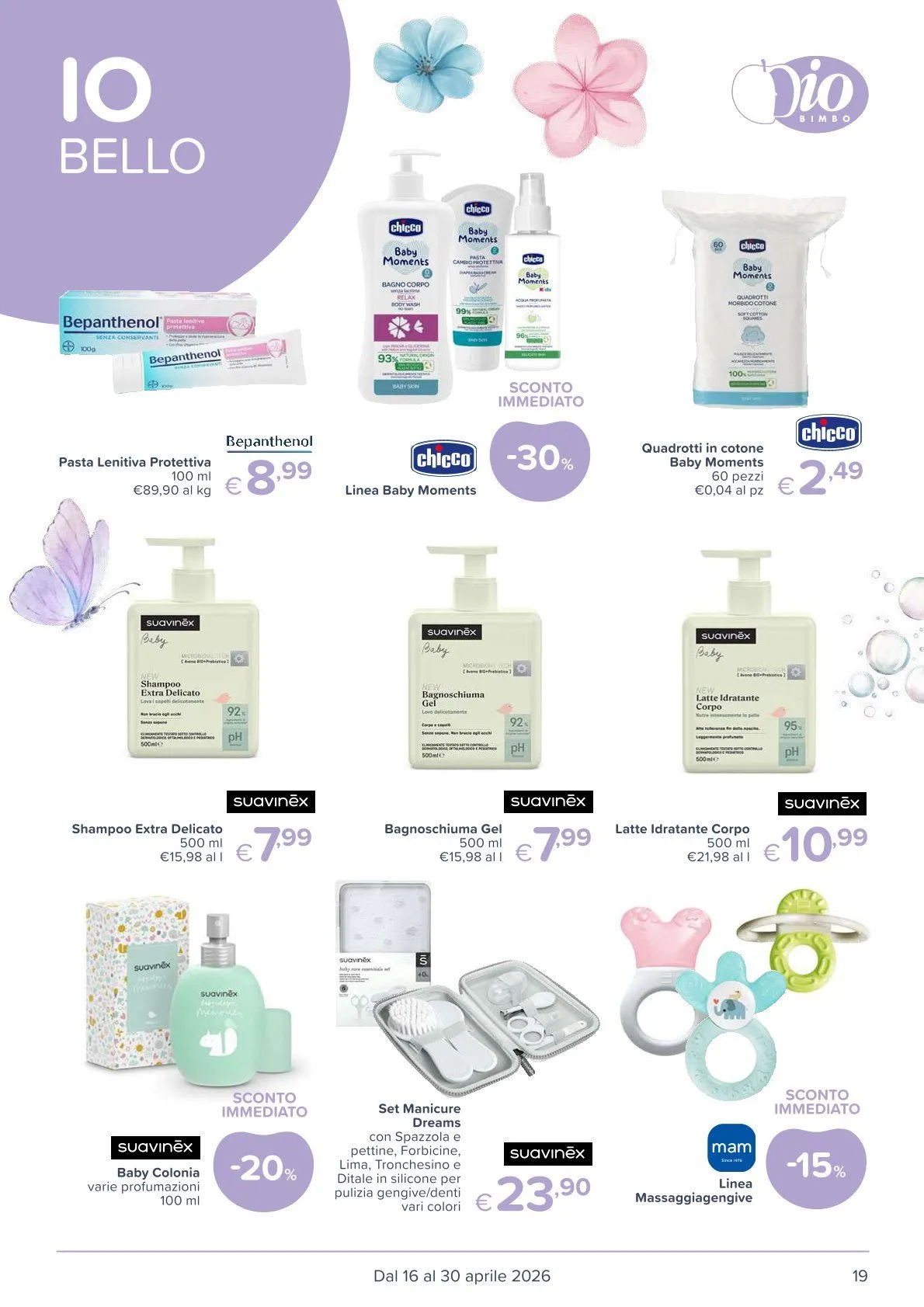  Volantini Io Bimbo da 16 aprile a 30 aprile di 2026 - Pagina del volantino 19