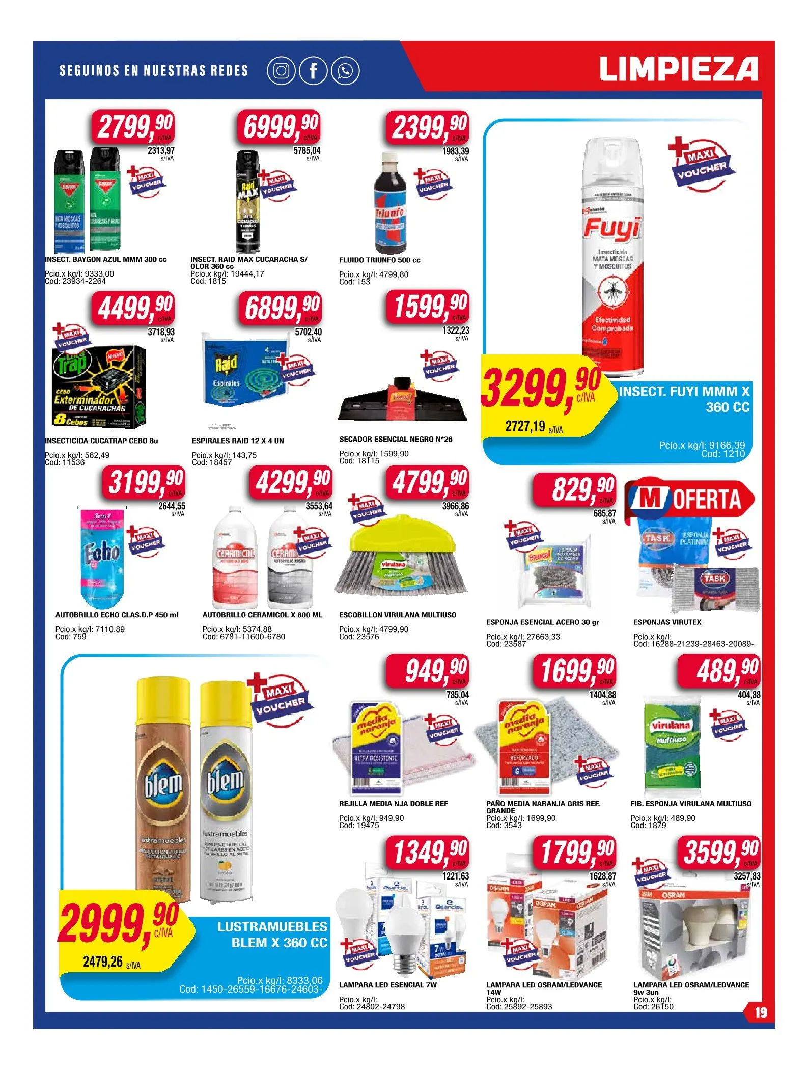 Ofertas de Ofertas Maxiconsumo 16 de junio al 22 de junio 2025 - Página 19 del catálogo