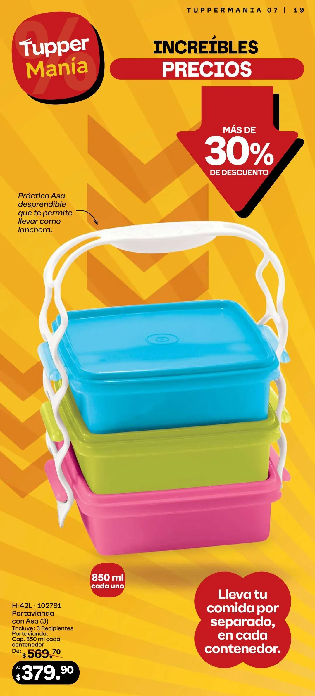 Catálogo de Tupperware catálogos y ofertas 16 de junio al 13 de julio 2025 - Pagina 19