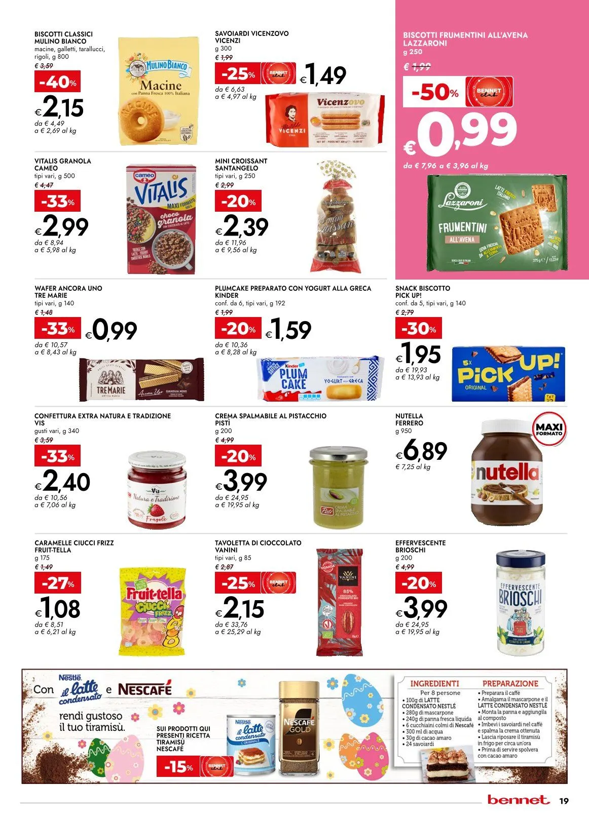Bennet Volantino da 23 marzo a 6 aprile di 2026 - Pagina del volantino 19