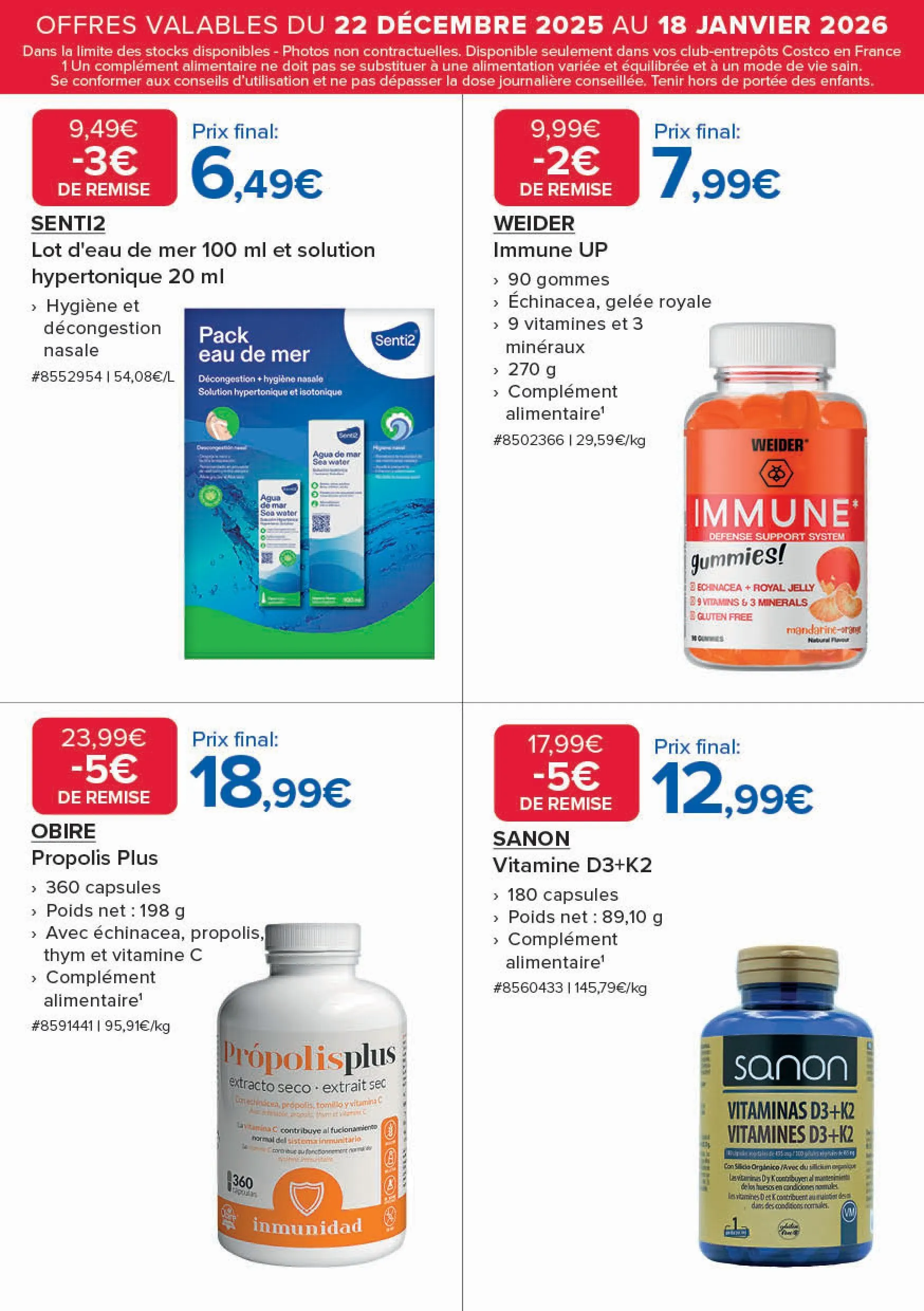 Costco Catalogue du 22 décembre au 18 janvier 2026 - Catalogue page 19