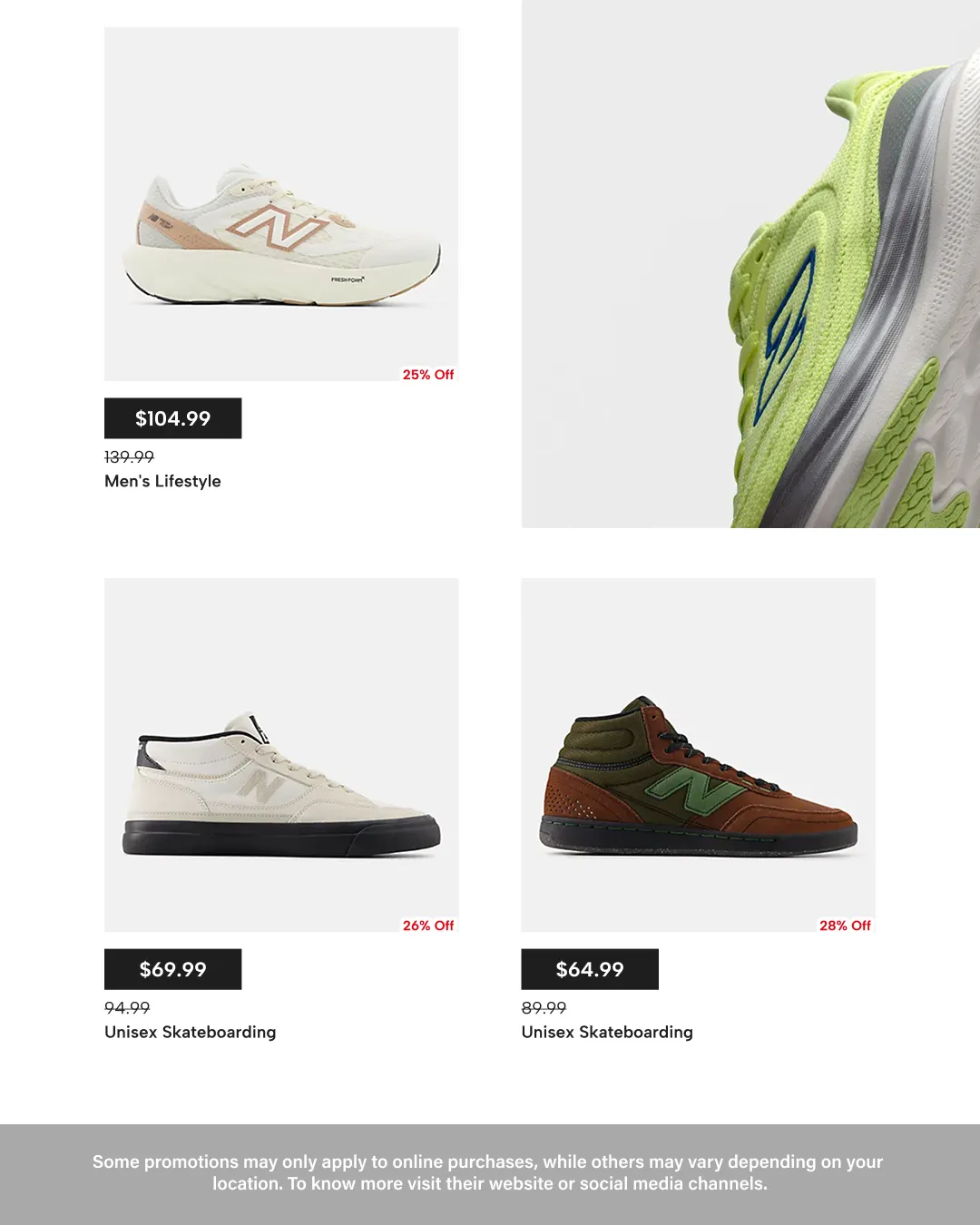 Weekly ad  New Balance Sales from March 27 to April 15 2026 - Page 19