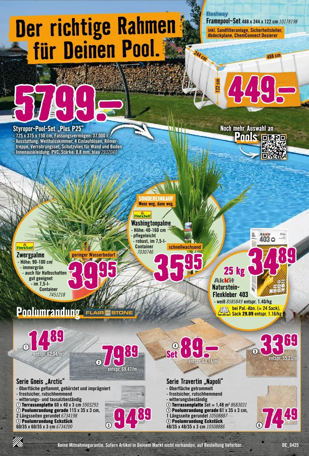 Hornbach Angebote von 10. April bis 7. Mai 2025 - Prospekt seite 19