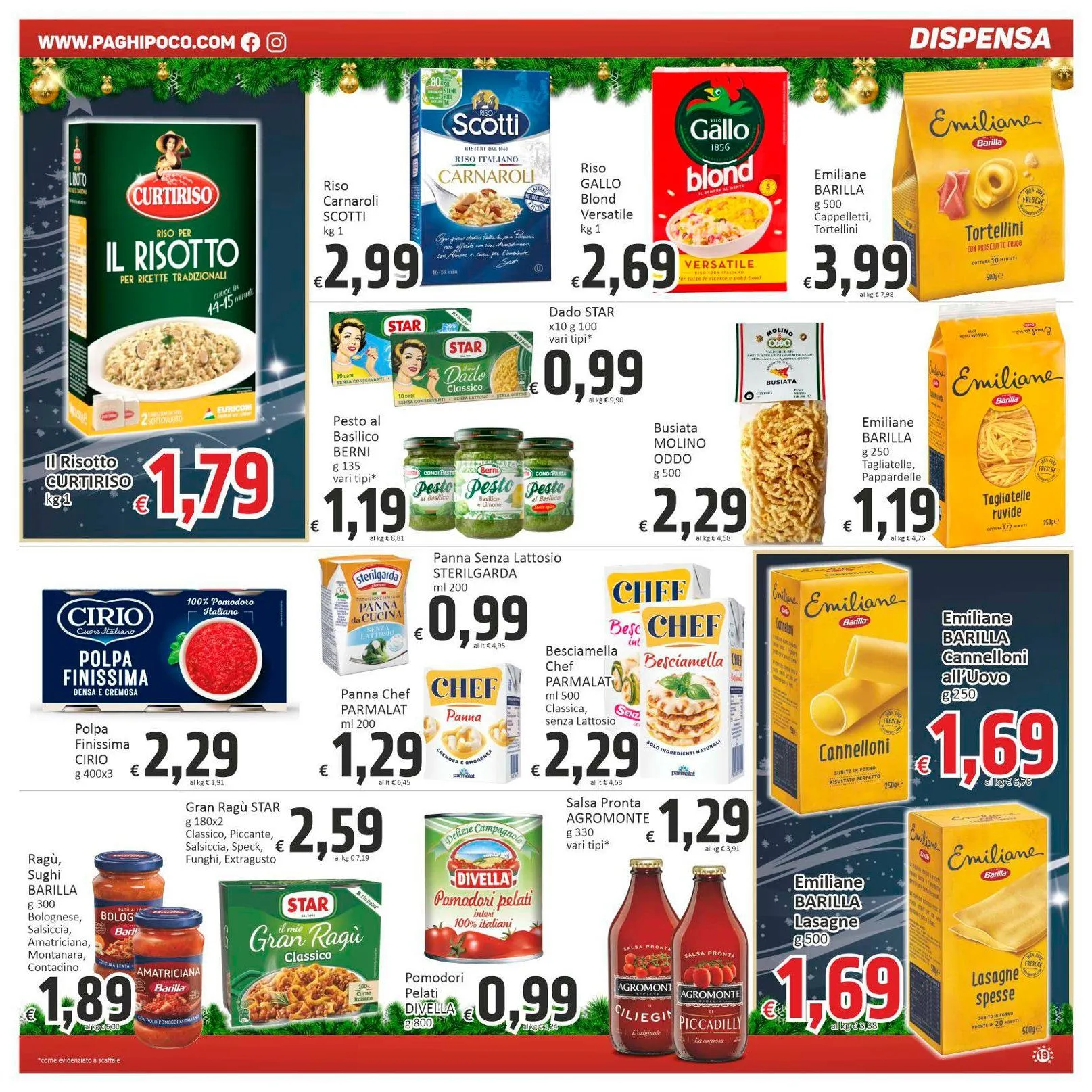 Paghi Poco Volantino da 12 dicembre a 26 dicembre di 2025 - Pagina del volantino 19