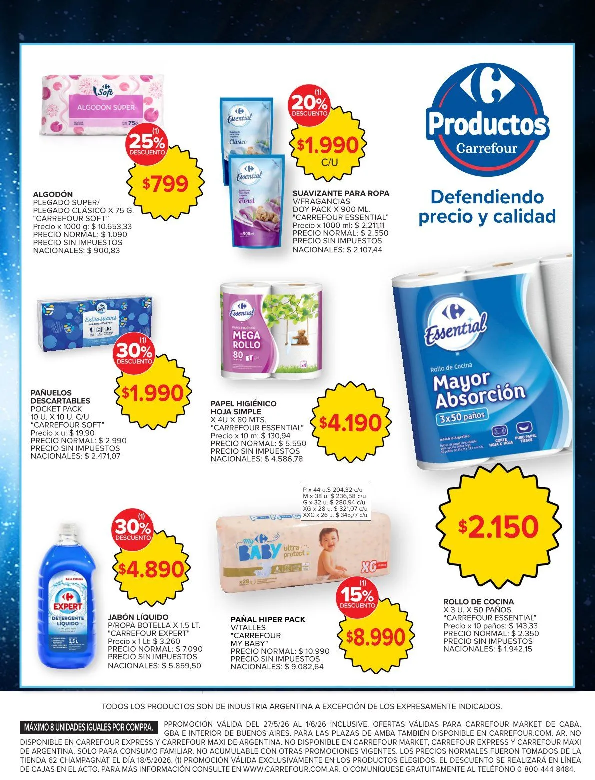 Ofertas de Carrefour Market 27 de mayo al 1 de junio 2026 - Página 19 del catálogo