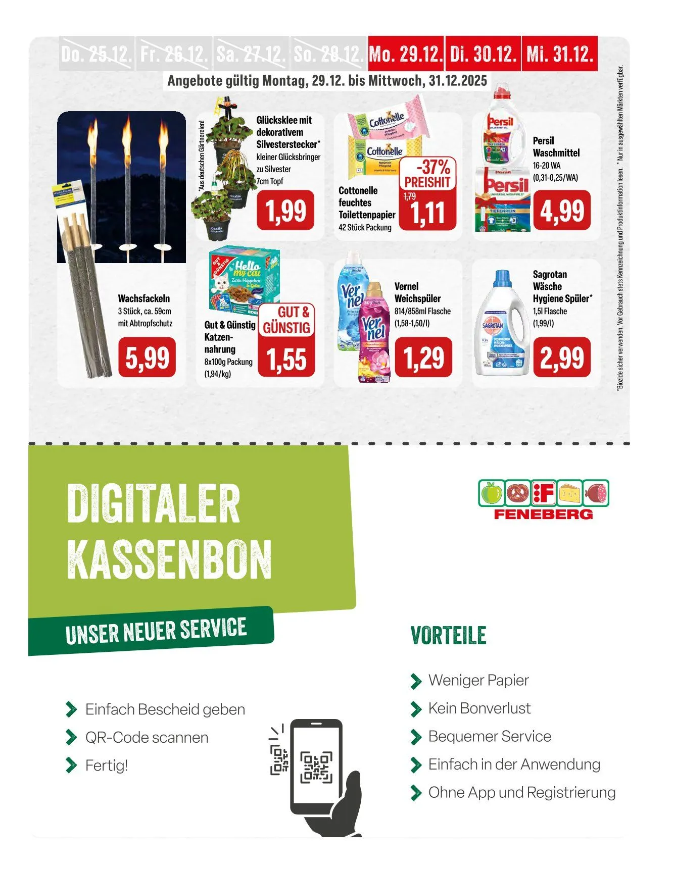 Feneberg Angebote von 26. Dezember bis 31. Dezember 2025 - Prospekt seite 19