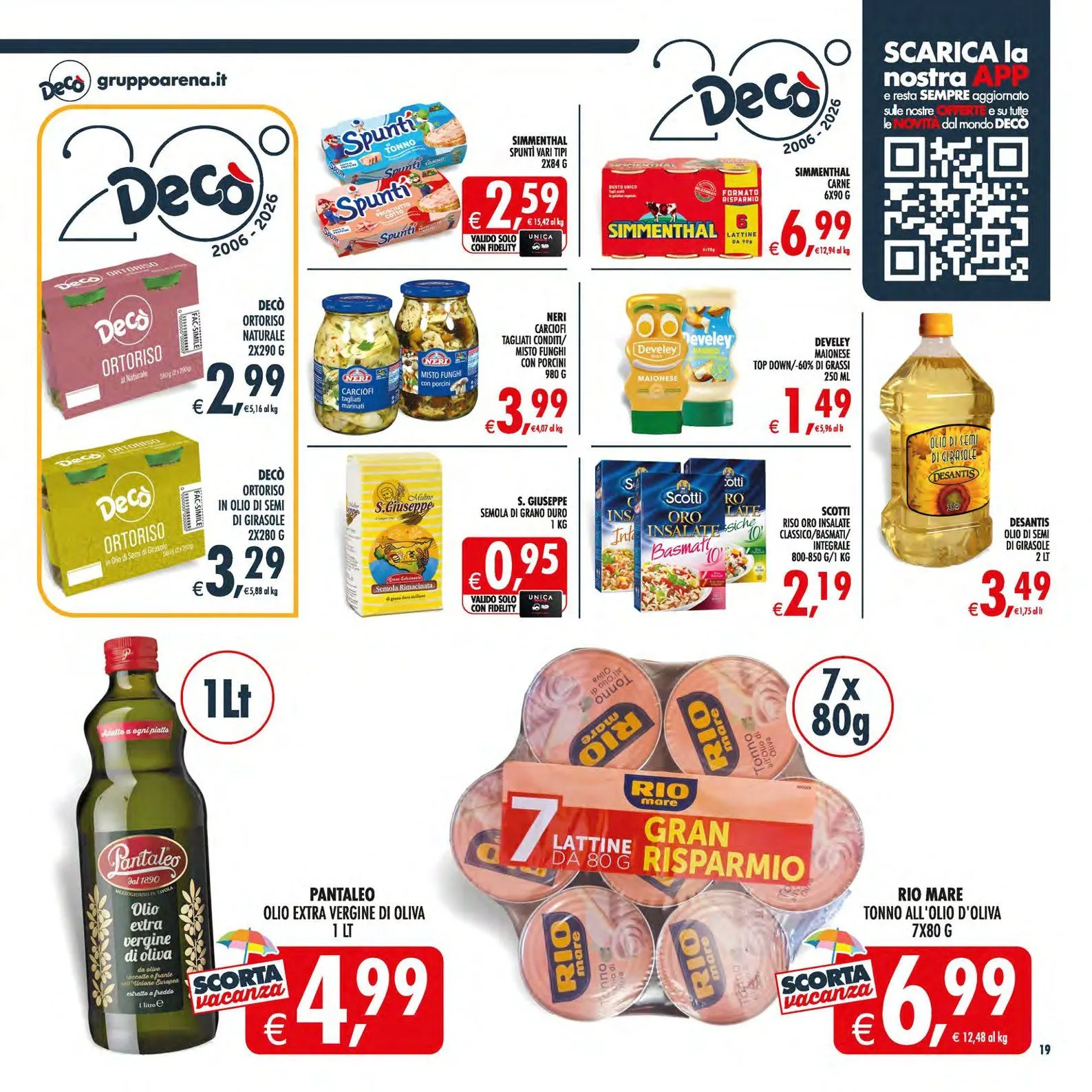 Volantini Deco Supermercati da 21 luglio a 31 luglio di 2026 - Pagina del volantino 19