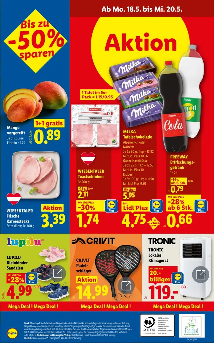 Lidl von 13. Mai bis 16. Mai 2026 - Flugblätt seite  19