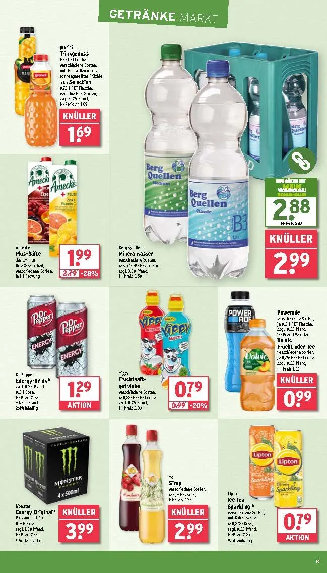 Wasgau Angebote von 10. Juni bis 14. Juni 2025 - Prospekt seite 19