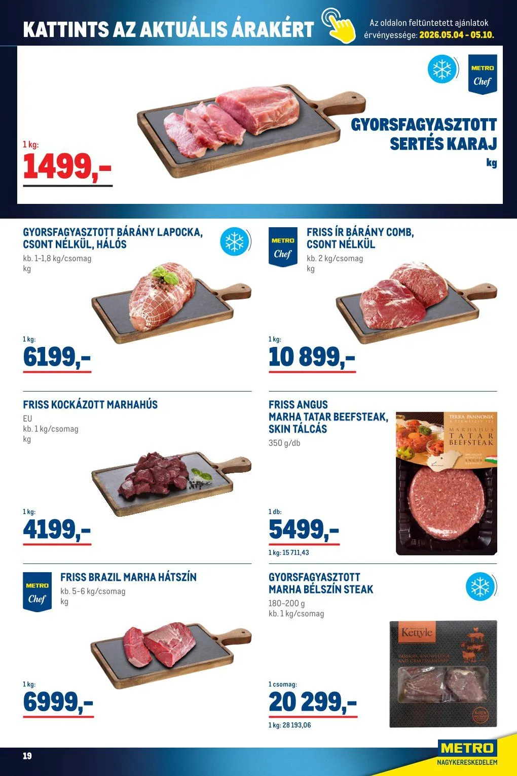 Katalógus Metro legfrissebb ajánlatai május 1.-tól május 31.-ig 2026. - Oldal 19