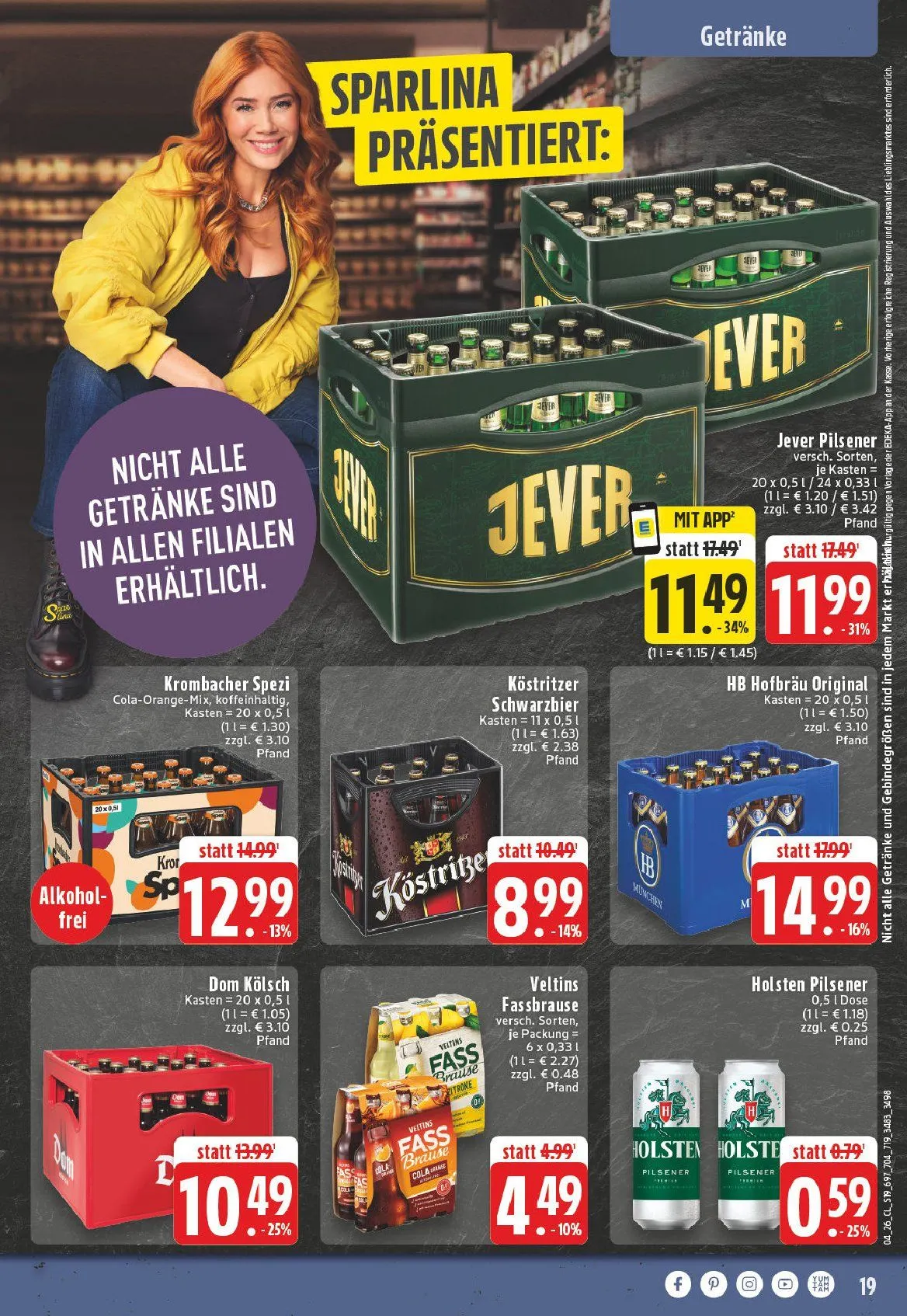 Edeka Prospekte  von 18. Januar bis 23. Januar 2026 - Prospekt seite 19