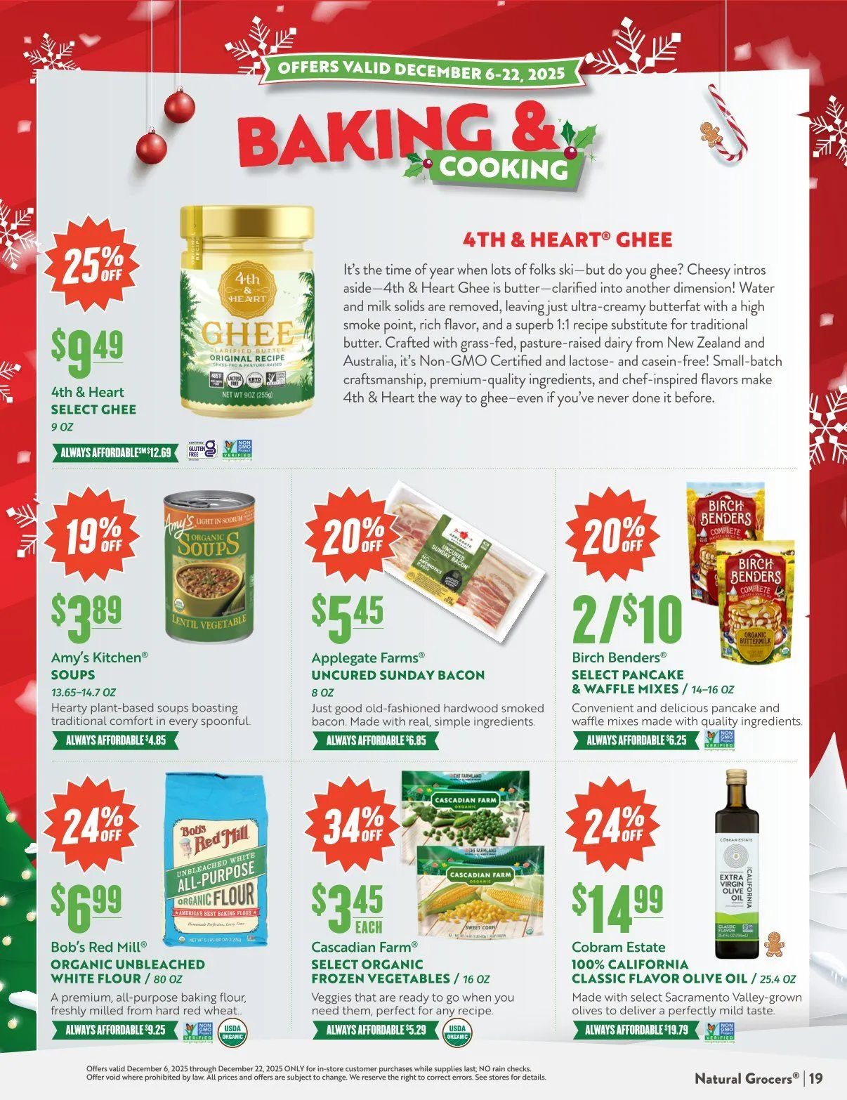 Weekly ad Natural Grocers Sales from December 6 to December 12 2025 - Page 19