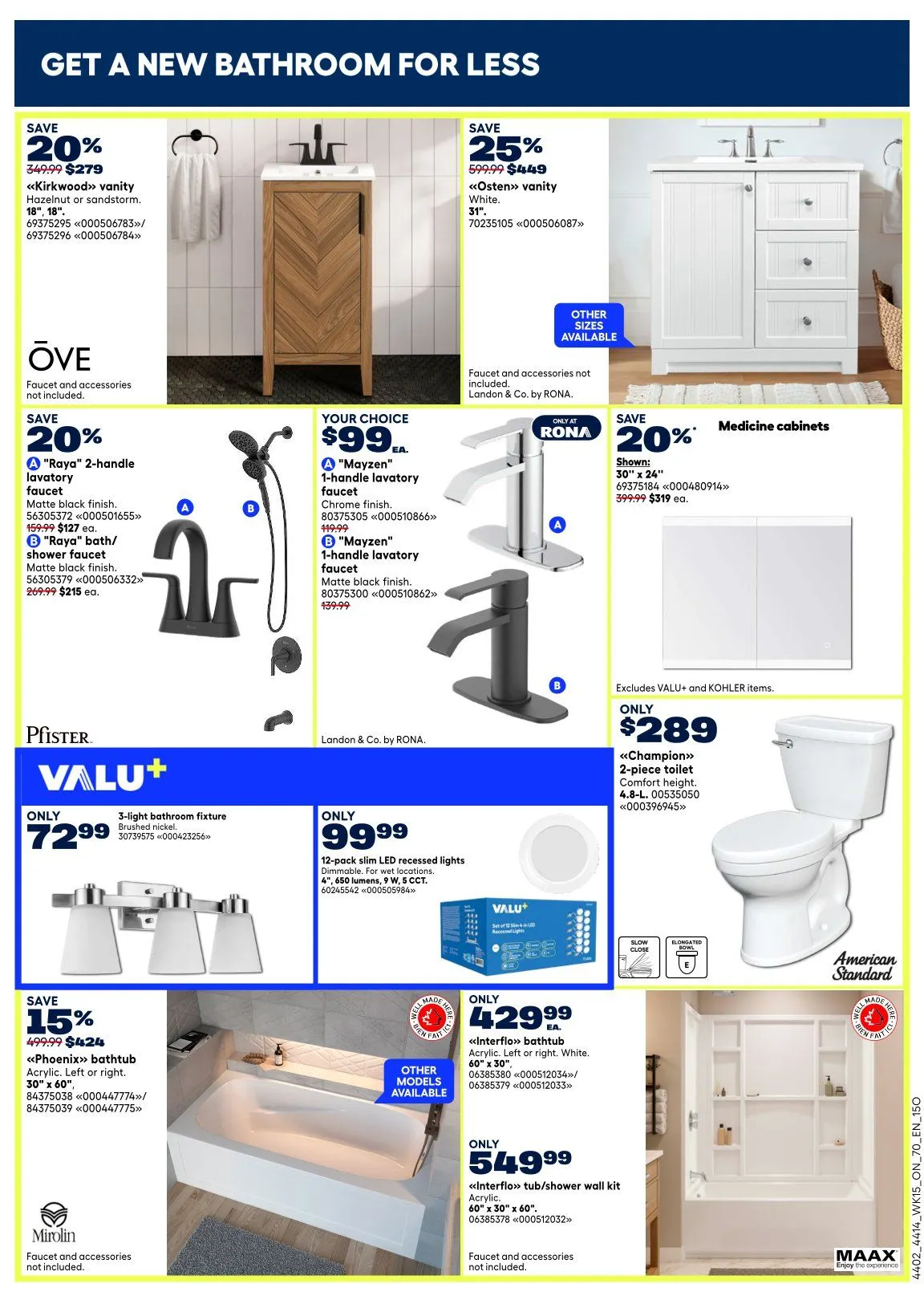 RONA Sales from May 8 to May 13 2026 - flyer page 19