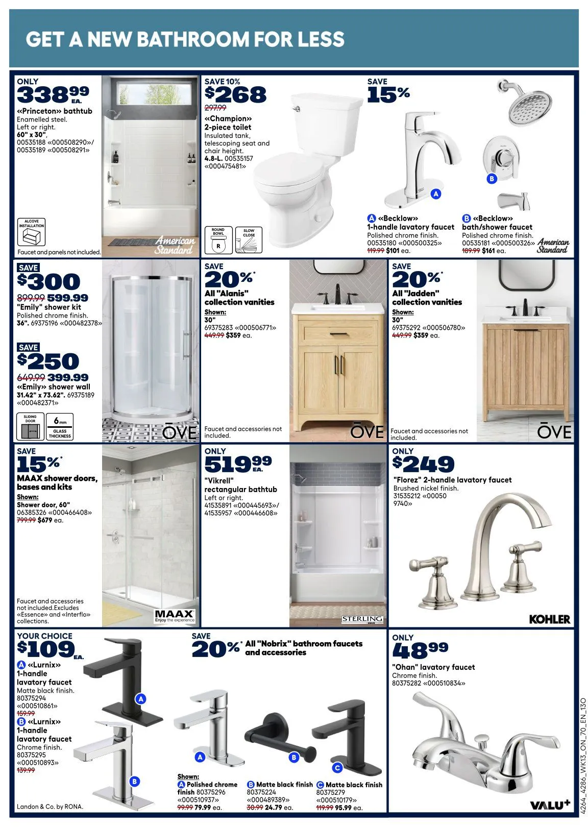 RONA Sales from April 23 to April 29 2026 - flyer page 19